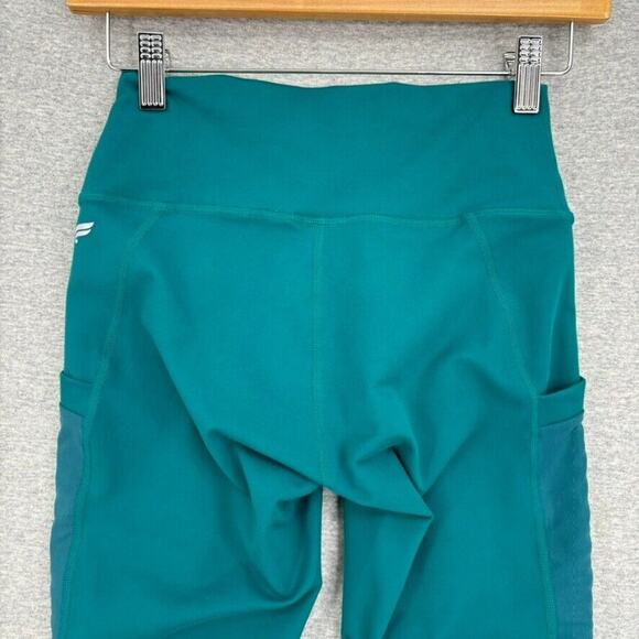 Fabletics Leggings Womens XS Aqua Athletic Gym Yoga Running Activewear Pants - Picture 6 of 12